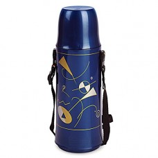 Deals, Discounts & Offers on Home & Kitchen - Cello Orchid Belt Flask, 750ml, Blue