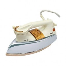 Deals, Discounts & Offers on Home & Kitchen - Inalsa Coral 1000-Watt Electric Iron (SS/Opal White)