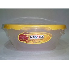 Deals, Discounts & Offers on Home & Kitchen - Nayasa Superplast Belly Plastic Container Set, 3-Pieces, Yellow