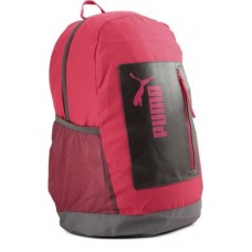 Deals, Discounts & Offers on Backpacks - Puma PUMA Classic Medium Backpack 24 L Laptop Backpack(Pink, Black)