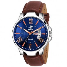 Deals, Discounts & Offers on  -  Espoir Analogue Blue Dial Day and Date Men's Boy's Watch