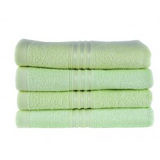 Deals, Discounts & Offers on  - Towel Town Ecospun 4 Piece 400 GSM Cotton Hand Towels - Green
