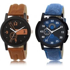 Deals, Discounts & Offers on Watches & Wallets - ADK LR01&02 New Stylish Attractive Combo Watch - For Men