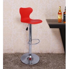 Deals, Discounts & Offers on Furniture - Apple Bar Stool in Red Colour by SGS Industries