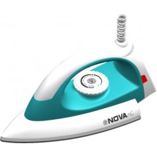 Deals, Discounts & Offers on Irons - Nova Plus 1100 w Amaze NI 20 Dry Iron(white & Turquoise)