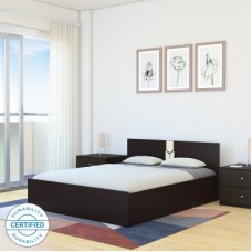 Deals, Discounts & Offers on Furniture - Flipkart Perfect Homes Rondo Engineered Wood King Box Bed(Finish Color - Wenge)