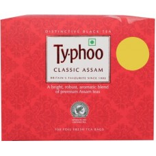 Deals, Discounts & Offers on Beverages - Typhoo Classic Assam Black Tea Bags(100 Bags, Box)