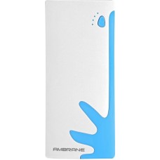 Deals, Discounts & Offers on Power Banks - Ambrane 10000 mAh Power Bank (P-1122, NA)(White, Blue, Lithium-ion)