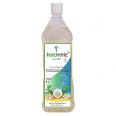 Deals, Discounts & Offers on  - Hathmic Raw Extra Virgin Cold Pressed Coconut Oil, 1L Pet Can