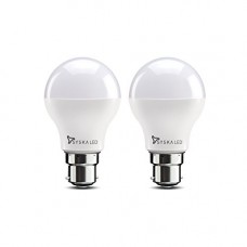 Deals, Discounts & Offers on  - Syska Base B22 9-Watt LED Bulb (Pack of 2, Cool Day Light)