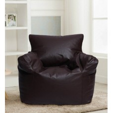 Deals, Discounts & Offers on Furniture - Ricky XXXL Filled Bean Bag in Brown Colour by SGS Industries