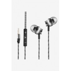 Deals, Discounts & Offers on Electronics - Ambrane EP-60 Wired Earphones with Mic (Black)