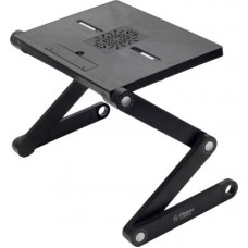 Deals, Discounts & Offers on Vegetables & Fruits - Flipkart SmartBuy Metal Portable Laptop Table(Finish Color - Black)