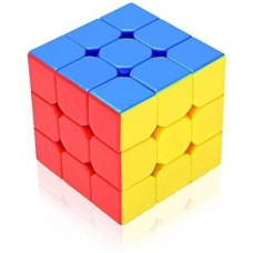 Deals, Discounts & Offers on Toys & Games - Miss & Chief Stickerless 3x3x3 High Speed Magic Rubik Cube(1 Pieces)