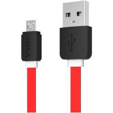 Deals, Discounts & Offers on Mobile Accessories - Gizga Essentials Tangle-Free (1 meter/ 3.2 Feet) Fast Charging USB Cable(Red)