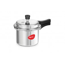 Deals, Discounts & Offers on Home & Kitchen -  Pigeon By Stovekraft Favourite Induction Base Aluminium Pressure Cooker with Outer Lid, 3 Litres (Silver)