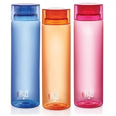 Deals, Discounts & Offers on Home & Kitchen -  Cello H2O Bottle , 1 Litre, Set of 3, Colour May Vary