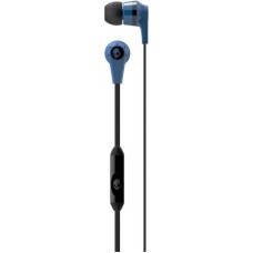 Deals, Discounts & Offers on Headphones - Skullcandy Ink'd Headset with mic(Blue & Black, In the Ear)
