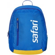 Deals, Discounts & Offers on Backpacks - Safari JERSEY 26L BLUE BACKPACK 26 L Backpack(Blue, Yellow)
