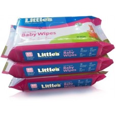 Deals, Discounts & Offers on Baby Care - Littles baby wipes(3 Pieces)