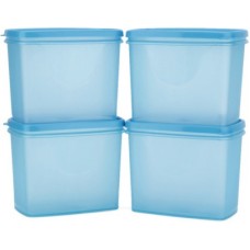 Deals, Discounts & Offers on Kitchen Containers - All Time Sleek - 850 ml Plastic Grocery Container(Pack of 4, Blue)