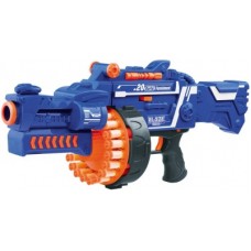 Deals, Discounts & Offers on Toys & Games - Miss & Chief Soft Bullet Machine Gun Blaze Storm 7050(Blue)