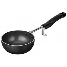 Deals, Discounts & Offers on Home & Kitchen -  Amazon Brand Solimo Non-Stick Tadka Pan, 11cm/300ml,Blackworth Rs. 280
