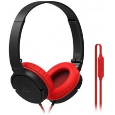 Deals, Discounts & Offers on Headphones - SoundMagic P11S Wired Headset with Mic(Black Red, Over the Ear)
