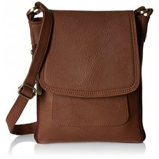Deals, Discounts & Offers on Watches & Handbag - Alessia74 Women's Sling Bag (Tan) (PBG249I - 13081)