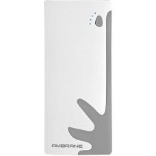 Deals, Discounts & Offers on Power Banks - Ambrane 10000 mAh Power Bank (P-1122, NA)(White, Grey, Lithium-ion)