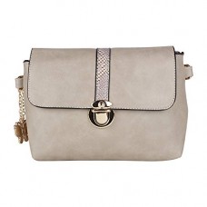 Deals, Discounts & Offers on Watches & Handbag - Butterflies Women's Sling Bag (Light Grey)