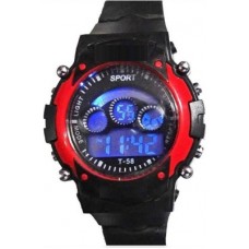 Deals, Discounts & Offers on Watches & Wallets - SunflowerSports Black,Date Display,with Light kids Digital Watch - For Boys