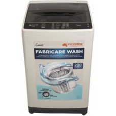 Deals, Discounts & Offers on Home Appliances - Micromax 7.2 kg Fabricare Wash Fully Automatic Top Load Washing Machine Grey(MWMFA721TTSS2GY)