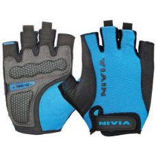 Deals, Discounts & Offers on Auto & Sports - Nivia Hexa Grip Gym & Fitness Gloves(Blue)