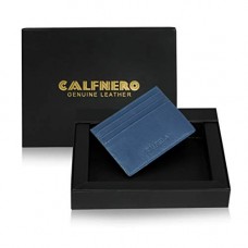 Deals, Discounts & Offers on  - Calfnero Navy Card Case (8020-Navy)