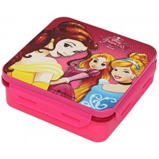 Deals, Discounts & Offers on Home & Kitchen - Disney Princess Plastic Lunch Box Set, 3-Pieces, Multicolour (HMRPLB 253-PR)