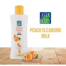 Deals, Discounts & Offers on Personal Care Appliances - Astaberry Peach Cleansing Milk and Makeup Remover, 100ml