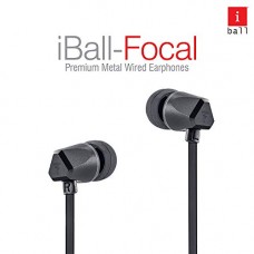 Deals, Discounts & Offers on  - iBall Focal in Ear Wired Earphones - Black