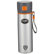 Deals, Discounts & Offers on Home & Kitchen - Cello Vista Stainless Steel Flask, 500ml, Silver