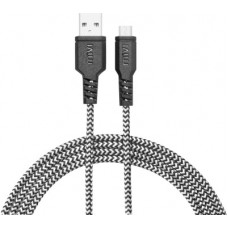 Deals, Discounts & Offers on Mobile Accessories - Mivi 6ft Nylon Braided 1.8 m Micro USB Cable(Compatible with All Phones With Micro USB Port, Black, One Cable)