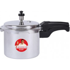 Deals, Discounts & Offers on Cookware - Wonderchef Ruby Outer Lid 3 L Induction Bottom Pressure Cooker(Aluminium)