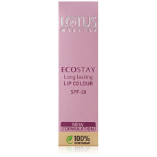 Deals, Discounts & Offers on Personal Care Appliances - Lotus Makeup Ecostay Long Lasting Lip Color, SPF 20, Pink Pop, 4.2g