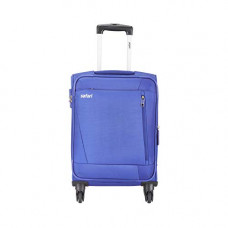Deals, Discounts & Offers on  - Safari Savage 77 Cms Polyester Blue Check-In 4 wheels Soft Suitcase
