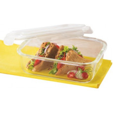 Deals, Discounts & Offers on Kitchen Containers - Borosil - 1520 ml Glass Grocery Container(Clear)