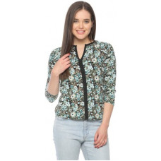 Deals, Discounts & Offers on Laptops - [Size XL] VvoguishCasual 3/4 Sleeve Printed Women Multicolor Top