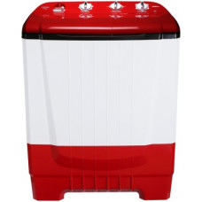 Deals, Discounts & Offers on Home Appliances - Onida 8 kg Auto Scrubber Semi Automatic Top Load Red, White(S80ONR)