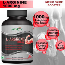 Deals, Discounts & Offers on Personal Care Appliances - Naturyz L-Arginine-1000mg(Pre-workout tablets), Essential Amino Acid, 60 Tablets