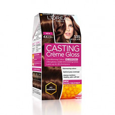 Deals, Discounts & Offers on Personal Care Appliances - L'Oreal Paris Casting Creme Gloss Hair Color, Chocolate 535, 87.5g+72ml