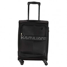 Deals, Discounts & Offers on  - Kamiliant by American Tourister Kam Oromo Polyester 58 cms Black Softsided Cabin Luggage (KAM Oromo SP 58 cm - Black)