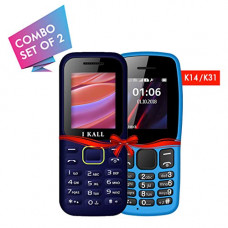 Deals, Discounts & Offers on  - I Kall K31 and K14 Multimedia Mobile Without Camera Combo - Blue and Light Blue